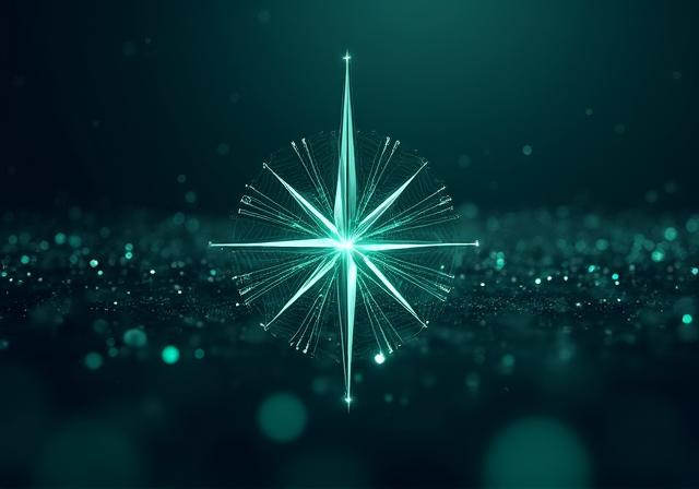 AIと人間の倫理的な融合をイメージしたビジュアル